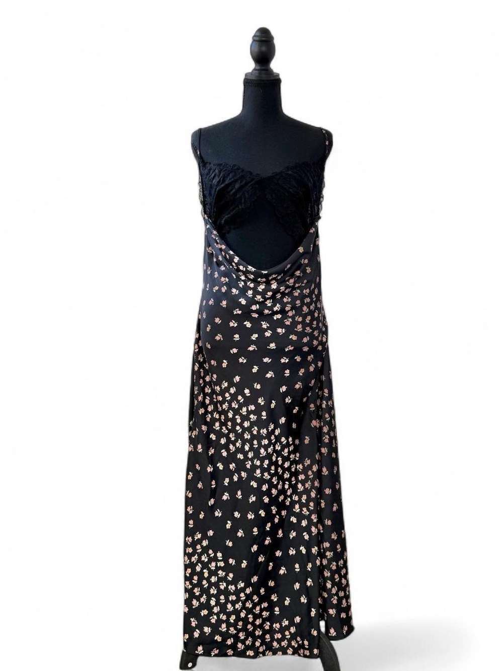 Free People Intimately Floral Rayon Maxi Slip Dress NWT M
